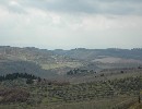 Panoramablick von den Zimmern in Panzano